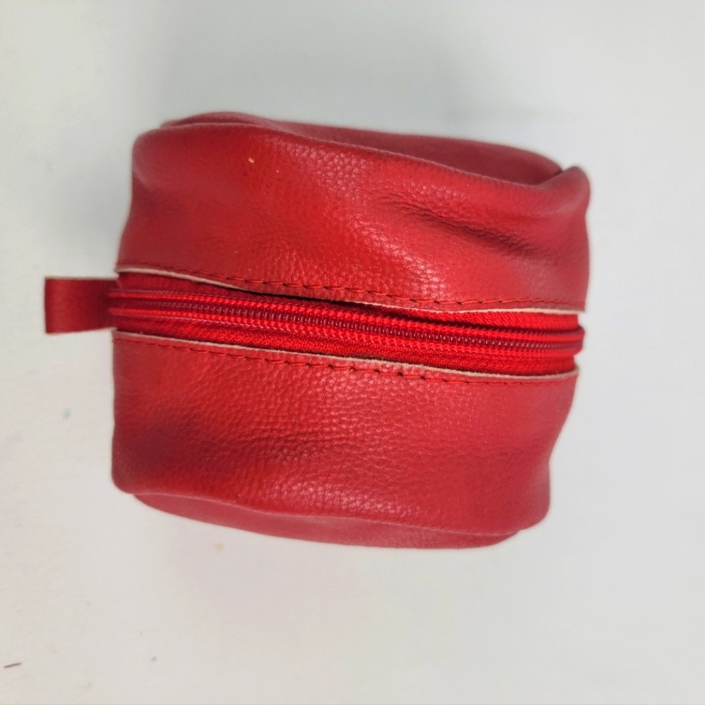 Vintage fur-lined coin purse